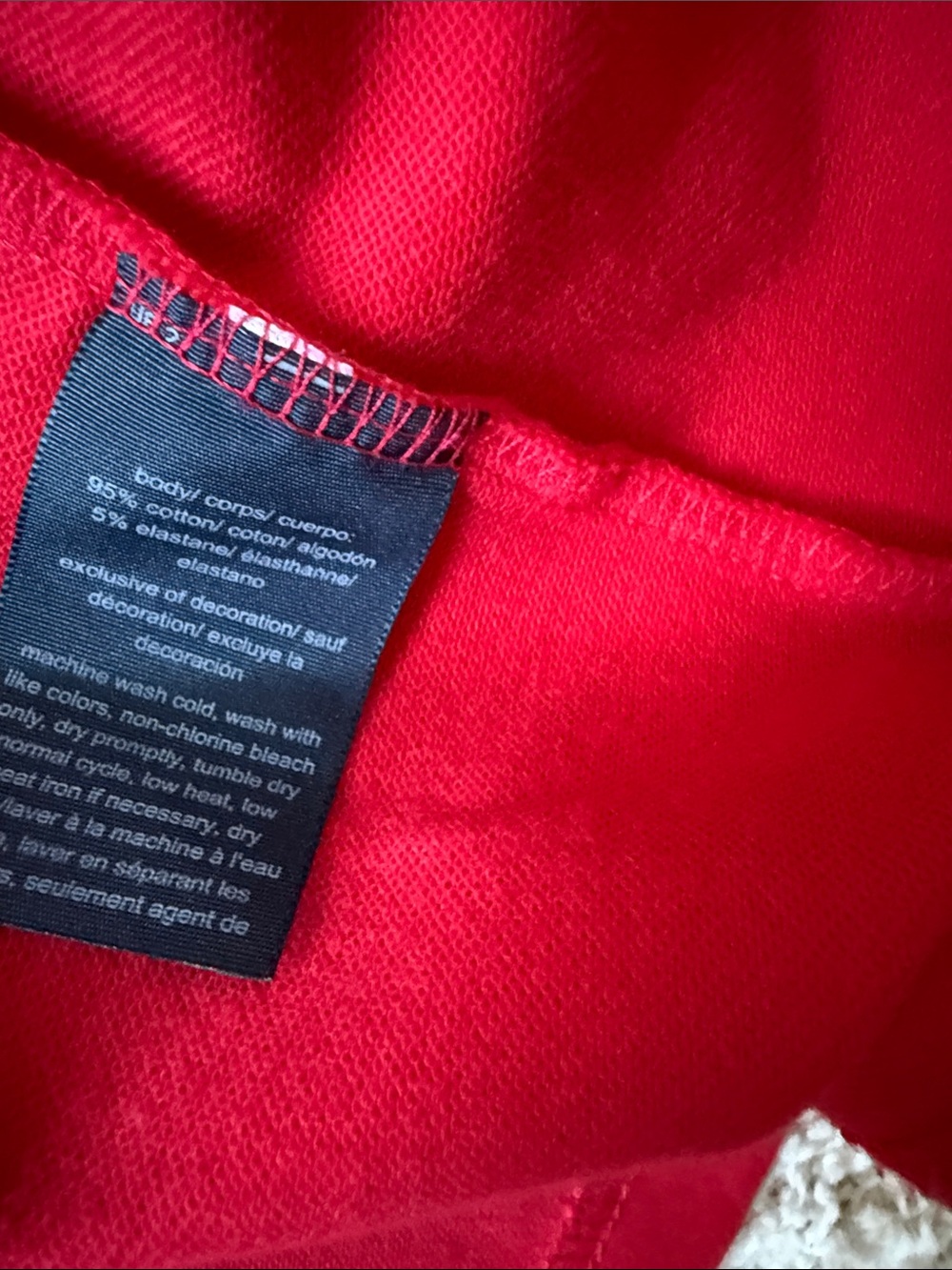 Tommy Hilfiger Red Military-Style Women’s Jacket - Picture 6 of 7